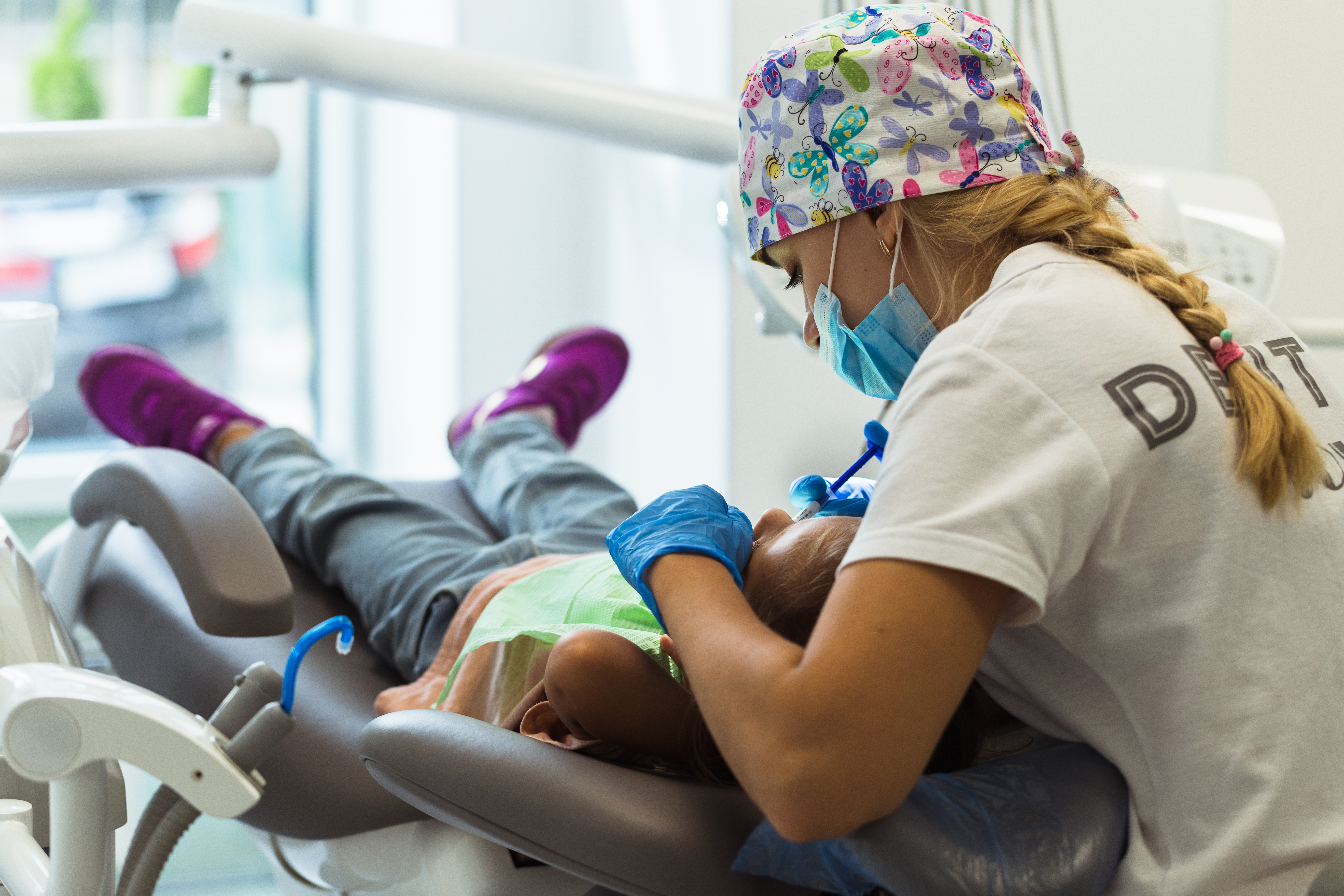 Child Receiving Dental Care